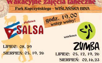 Plakat promujący zajęcia